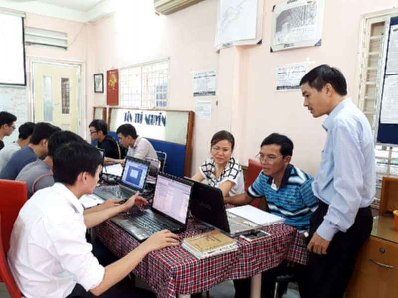 Lớp học Revit tại trung tâm tháng 10-2018