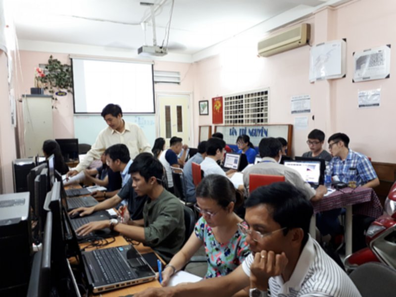 Lớp học Revit tại trung tâm tháng 10-2018