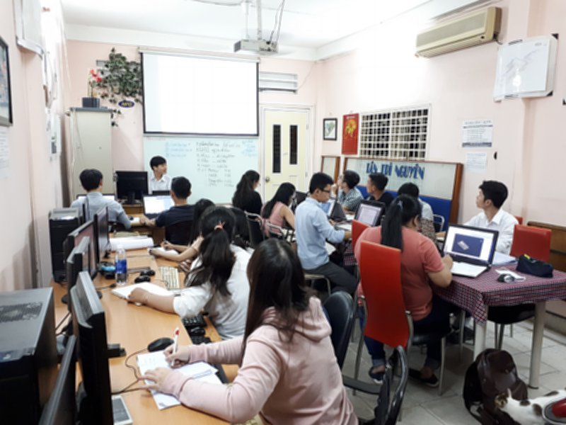 Lớp học Revit tại trung tâm tháng 10-2018