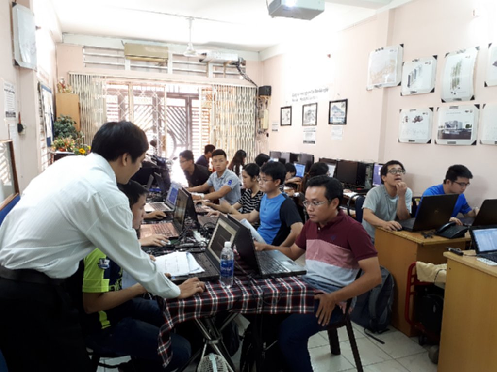 Bộ sưu tập lớp học revit tại BIM-Revit NPD 2017