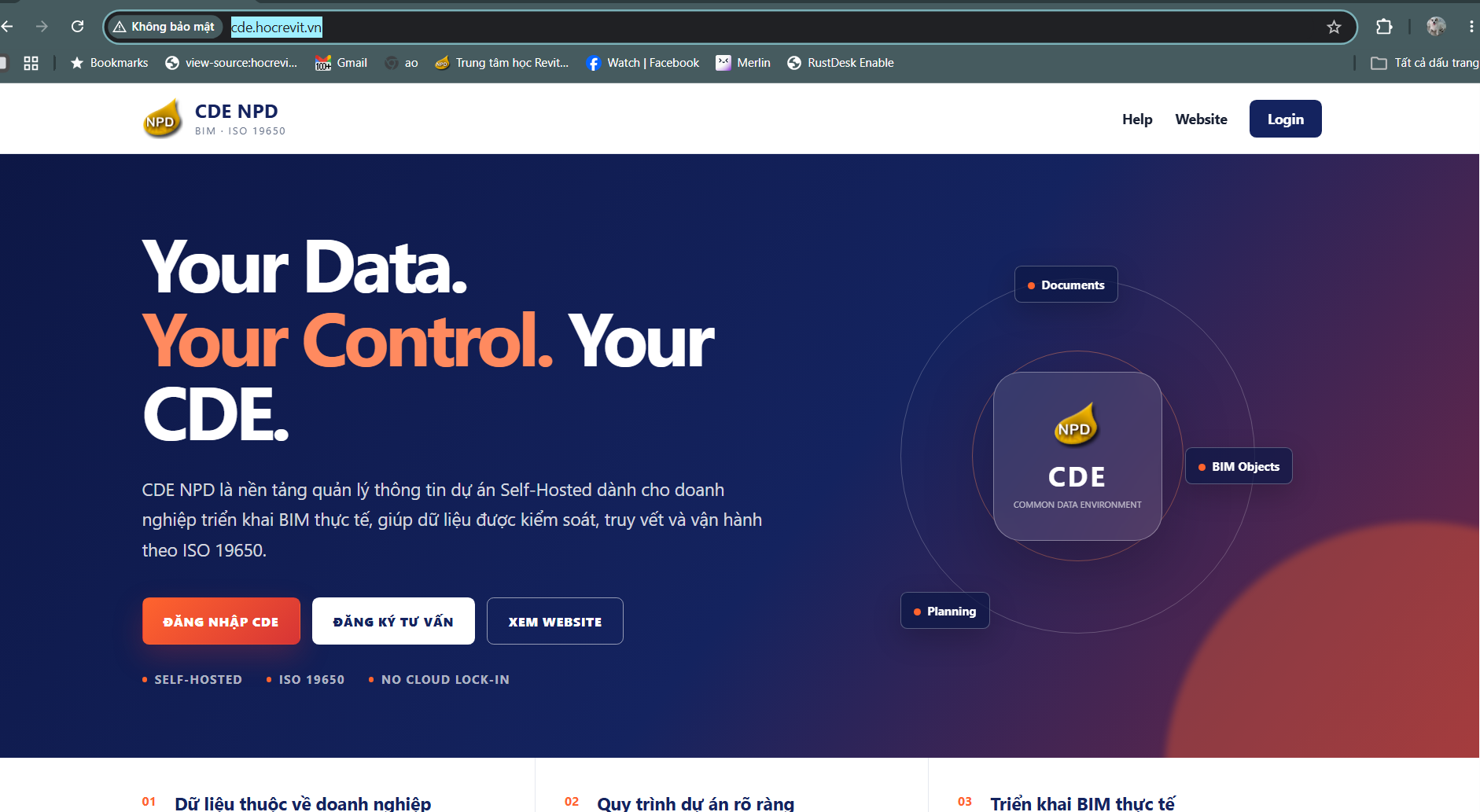 GIới thiệu CDE SELF-HOST NPD