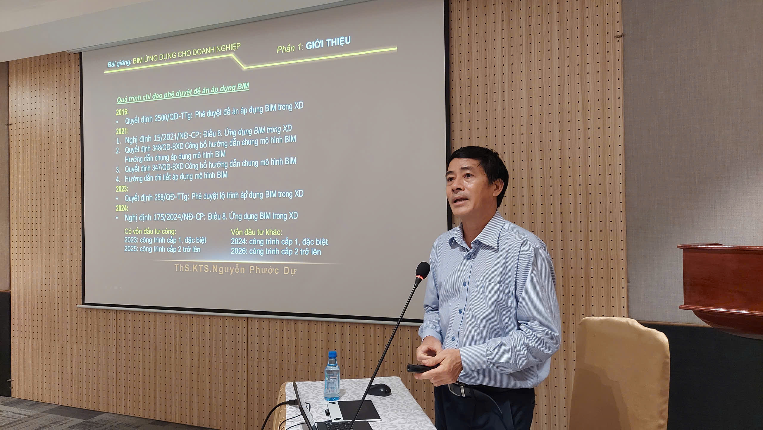 Chân dung Thạc sĩ Kiến trúc sư Nguyễn Phước Dự - Chuyên gia BIM Revit thực chiến • Nhà tư duy hệ thống • Người sáng tạo giải pháp công nghệ