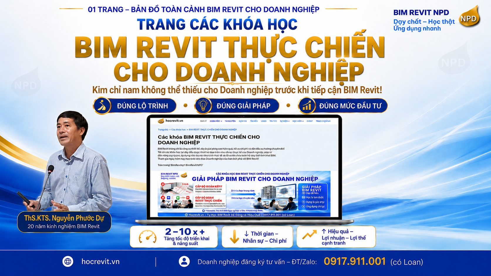 01 trang - Bản đồ toàn cảnh BIM REVIT giúp Doanh nghiệp chọn ĐÚNG lộ trình, ĐÚNG giải pháp, ĐÚNG mức đầu tư