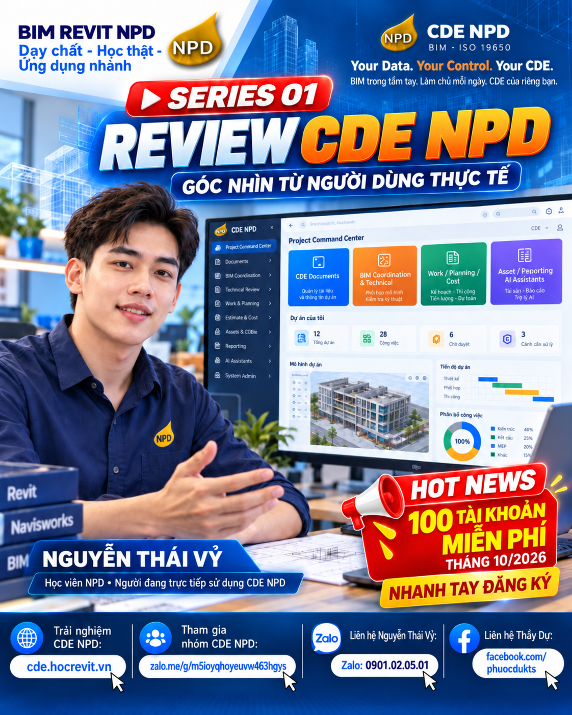 🚀 SERIES 01 - REVIEW CDE NPD – GÓC NHÌN TỪ NGƯỜI DÙNG THỰC TẾ