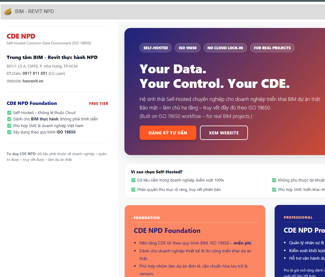 Bìa sách CDE Self-Host NPD